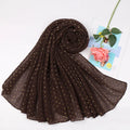 90*200cm muslim crinkle hijab scarf islamic sprinkle gold scarves with hot stamping foulard femme musulman solid shawls