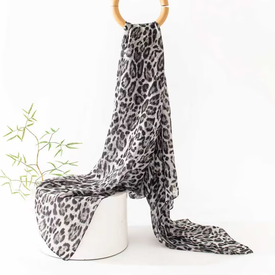Silk Scarf for Women, New Mulberry Silk Spring and Summer Style, Versatile Long Silk Scarf, Mother's Day Gift Box Packaging