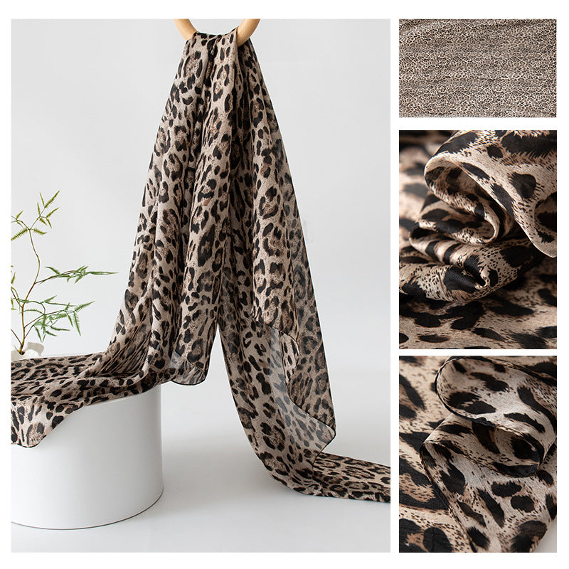 Silk Scarf for Women, New Mulberry Silk Spring and Summer Style, Versatile Long Silk Scarf, Mother's Day Gift Box Packaging