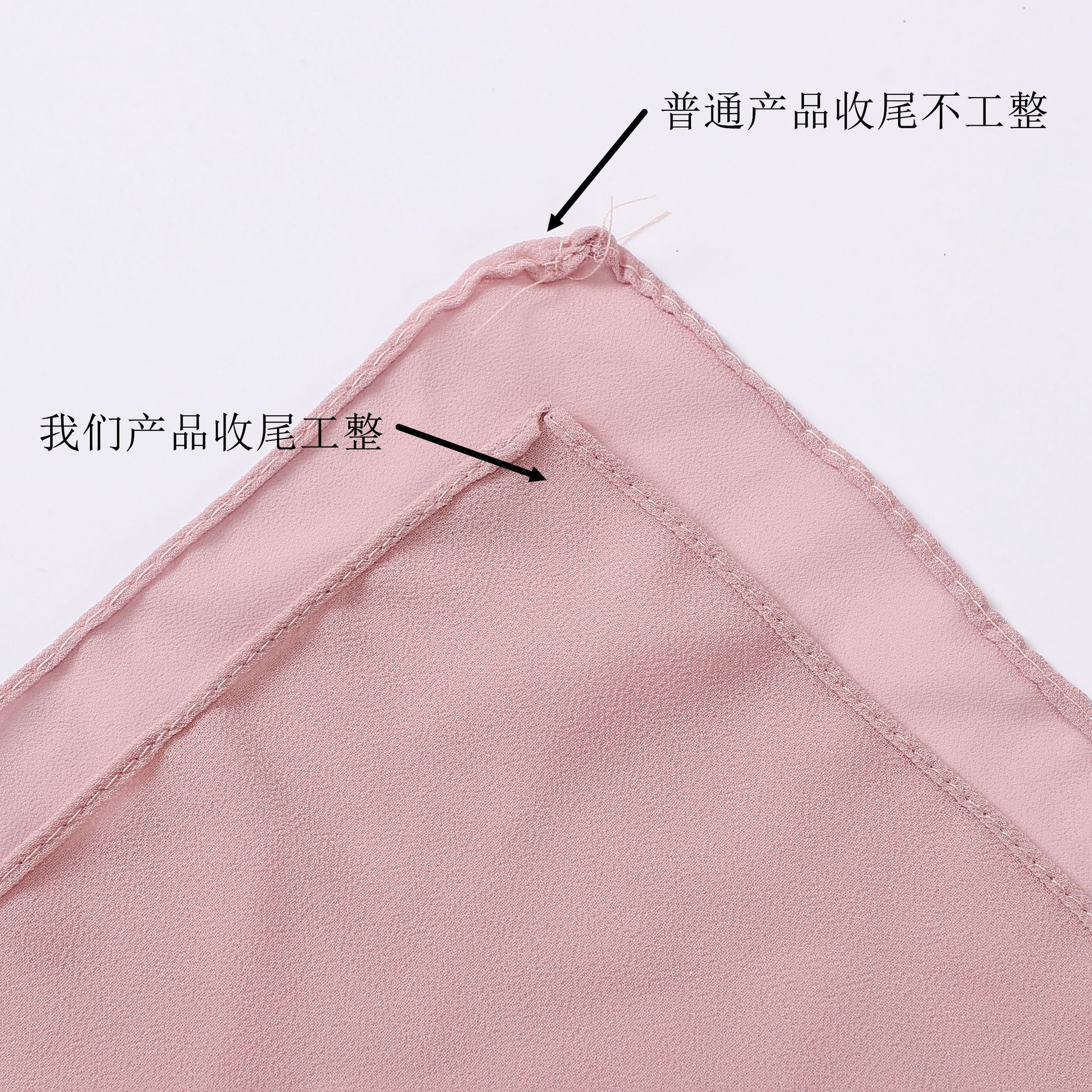Foreign Trade Single-Color Pearl Chiffon Long Scarf Hijab Malay Ethnic Gauze Scarf African Headscarf Dropshipping