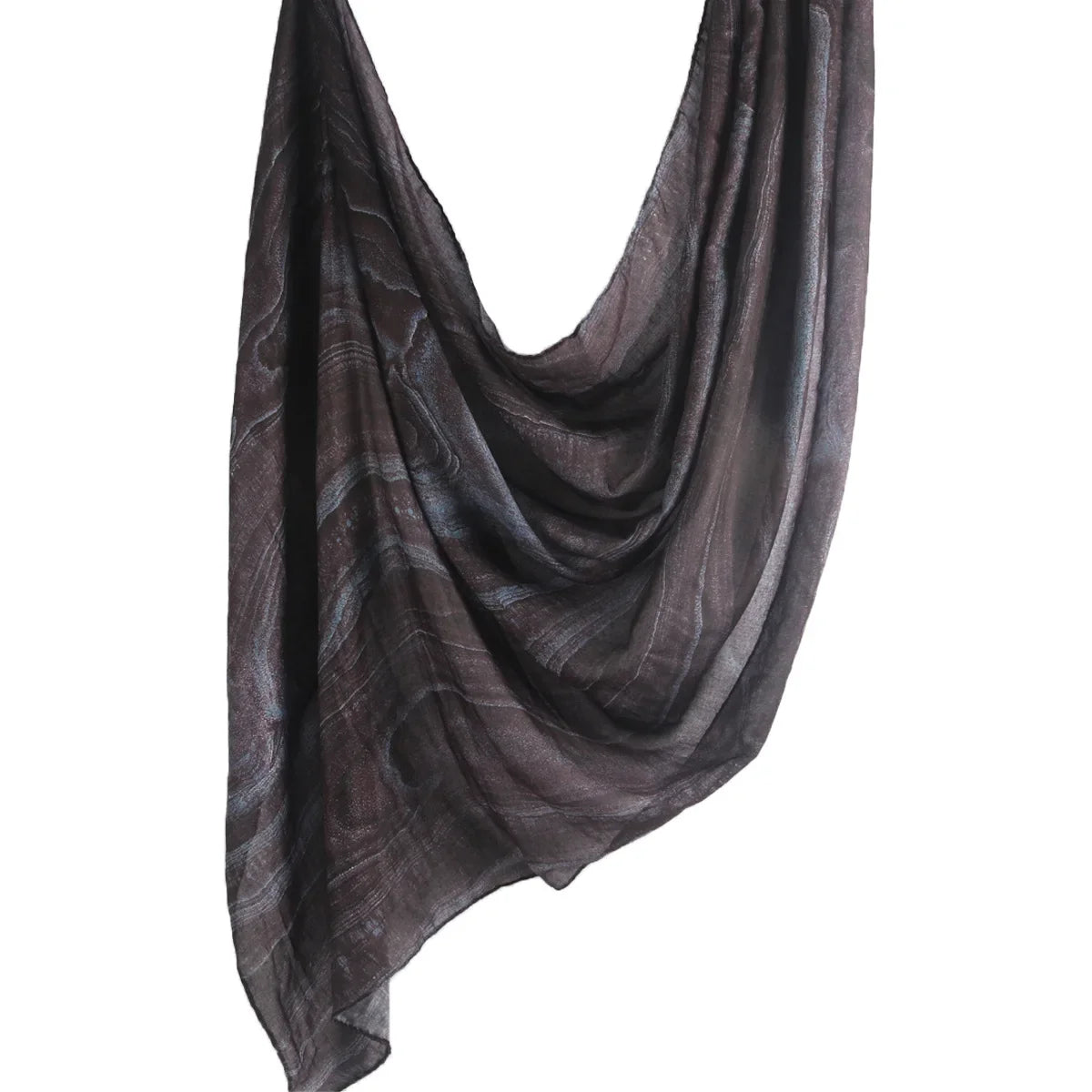 New Watercolor Hijabs for Women Floral  Print Hijab Scarf Breathable Soft Long Fashion Scarves Headscarf Paisley Muslim