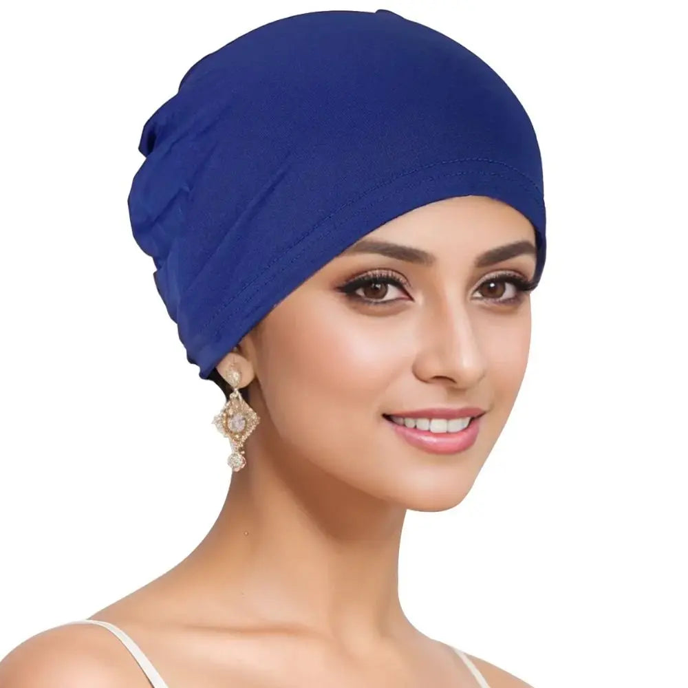Cotton Muslim Hijab Caps New Premium Fashion Closed Hijab Underscarf Musliman Turban Women's Head Hood Elastic Bonnet Cap