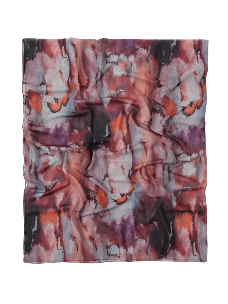1Pcs New Watercolor Print Hijab Islam Ramadan Women Bohemian Soft Muslim Hijabs Foulard Arab Femme Shawl Wrap Scarf Headscarf
