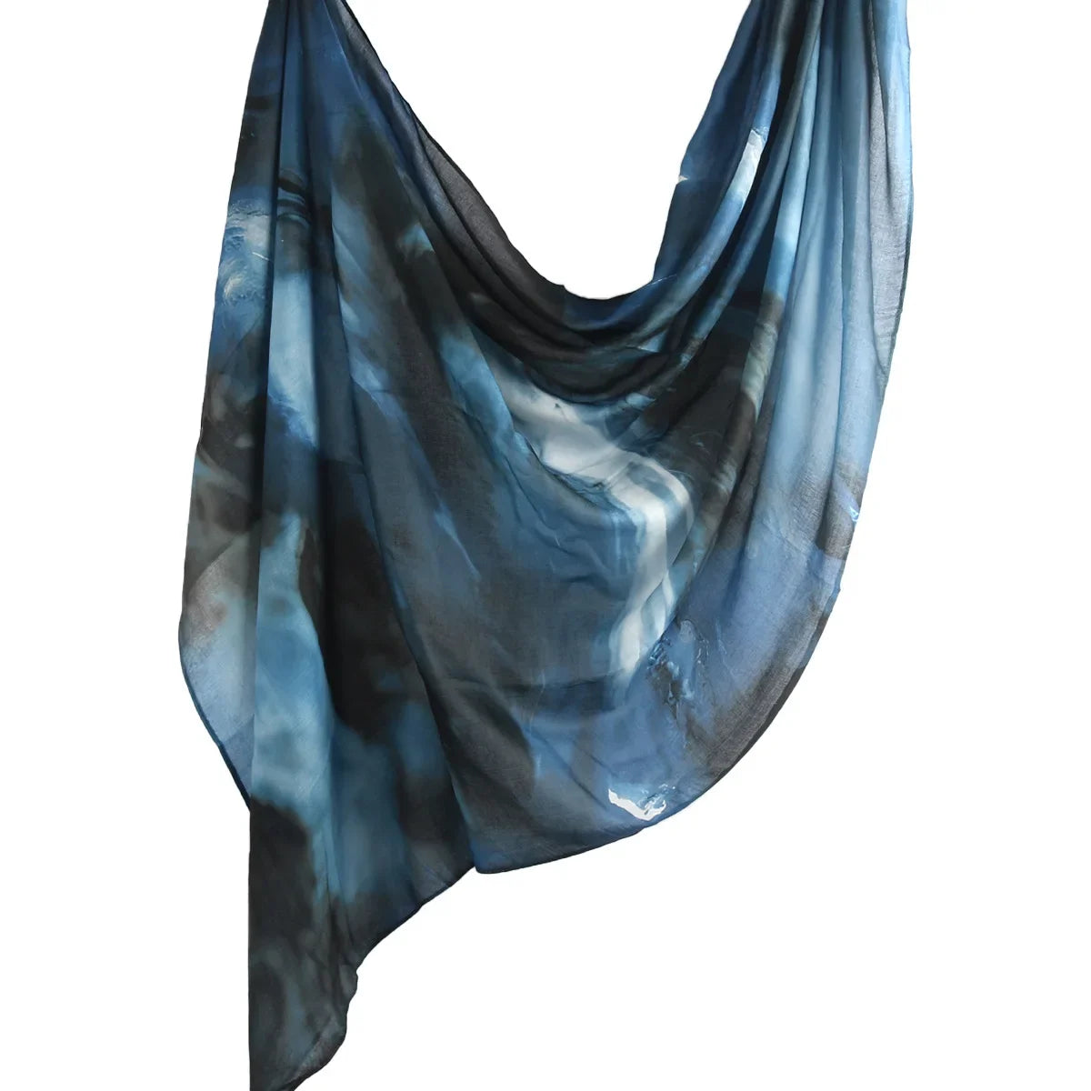 New Watercolor Hijabs for Women Floral  Print Hijab Scarf Breathable Soft Long Fashion Scarves Headscarf Paisley Muslim