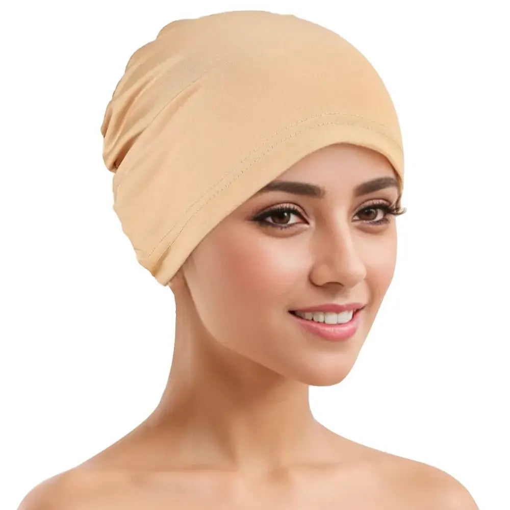Cotton Muslim Hijab Caps New Premium Fashion Closed Hijab Underscarf Musliman Turban Women's Head Hood Elastic Bonnet Cap