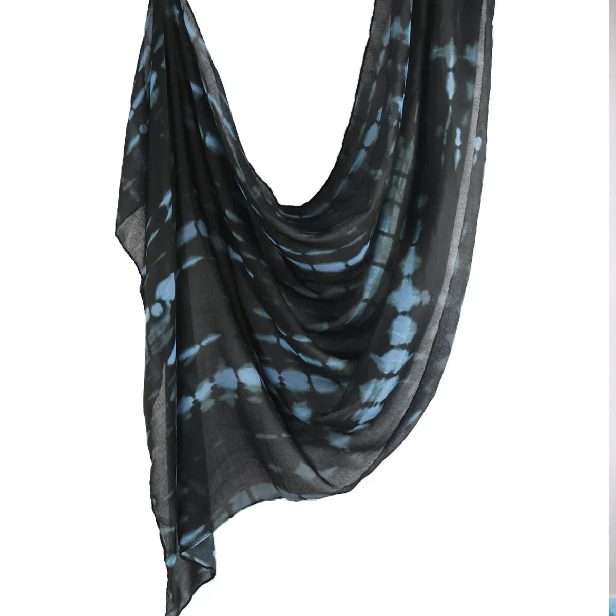 New Watercolor Hijabs for Women Floral  Print Hijab Scarf Breathable Soft Long Fashion Scarves Headscarf Paisley Muslim