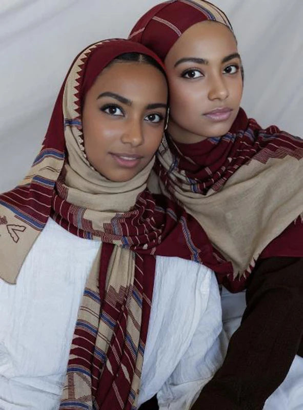 1Pcs New Watercolor Print Hijab Islam Ramadan Women Bohemian Soft Muslim Hijabs Foulard Arab Femme Shawl Wrap Scarf Headscarf