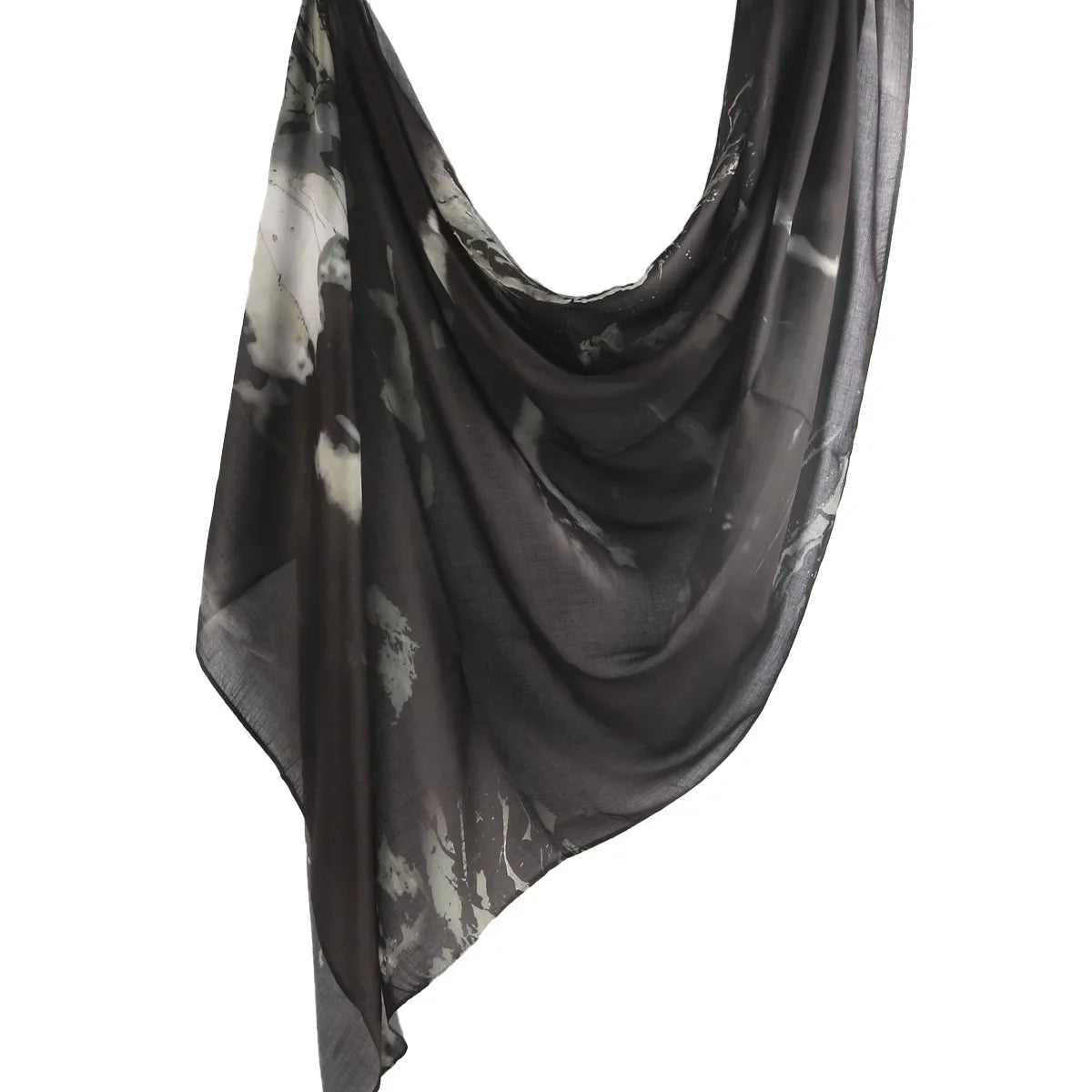 New Watercolor Hijabs for Women Floral  Print Hijab Scarf Breathable Soft Long Fashion Scarves Headscarf Paisley Muslim