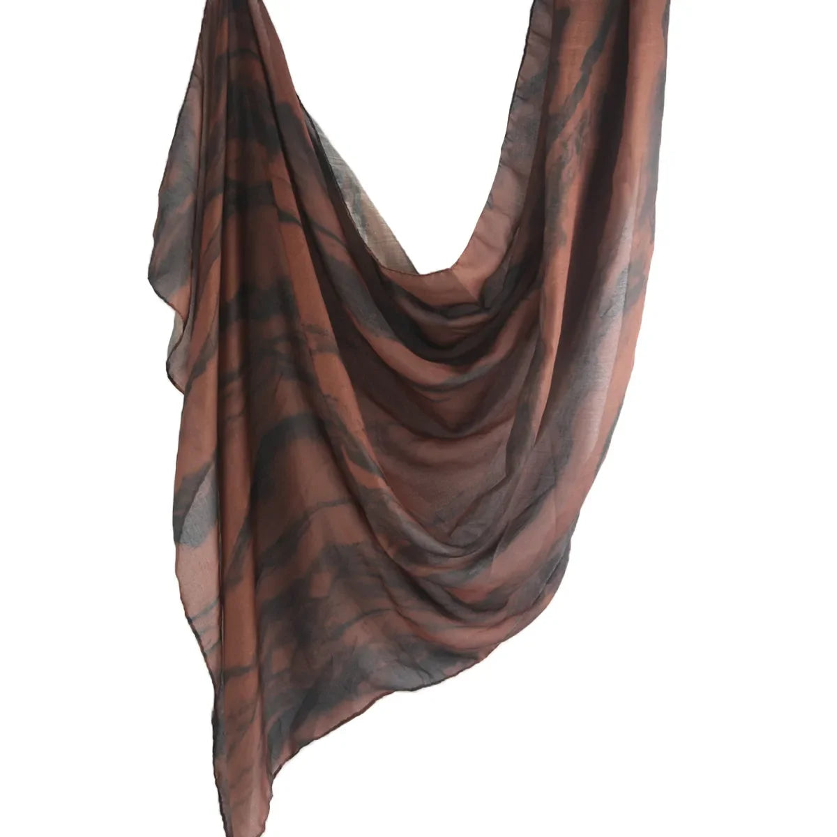 New Watercolor Hijabs for Women Floral  Print Hijab Scarf Breathable Soft Long Fashion Scarves Headscarf Paisley Muslim