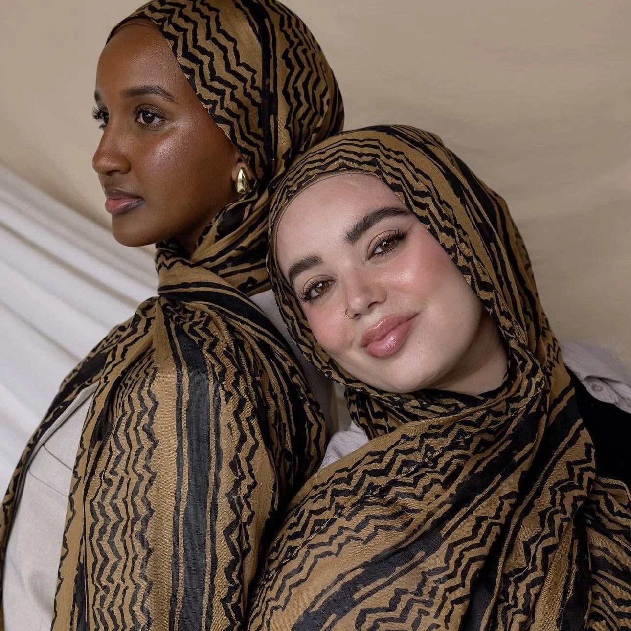 1Pcs New Watercolor Print Hijab Islam Ramadan Women Bohemian Soft Muslim Hijabs Foulard Arab Femme Shawl Wrap Scarf Headscarf