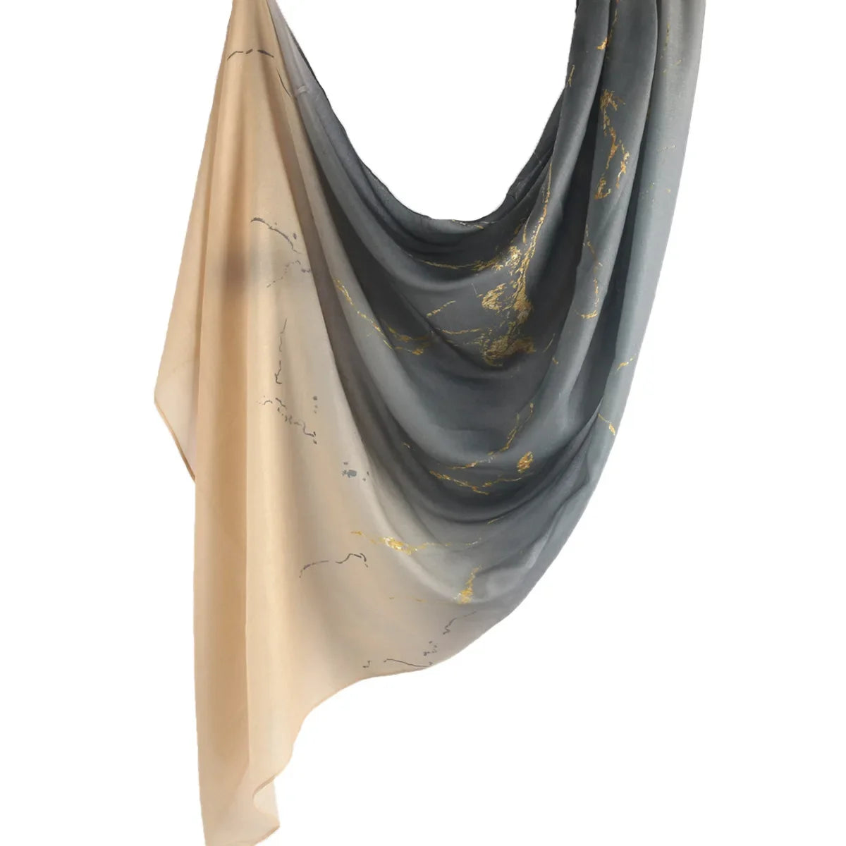New Watercolor Hijabs for Women Floral  Print Hijab Scarf Breathable Soft Long Fashion Scarves Headscarf Paisley Muslim