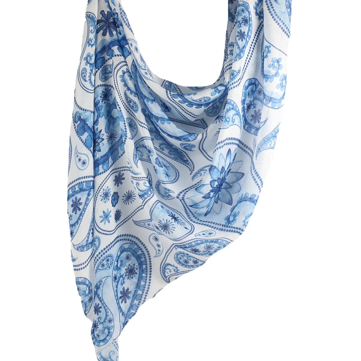 New Ramadan Hijab Leopard Print Women Bohemian Watercolor Soft Muslim Hijabs Floral Breathable Shawl Wrap Scarf Headscarf Warm