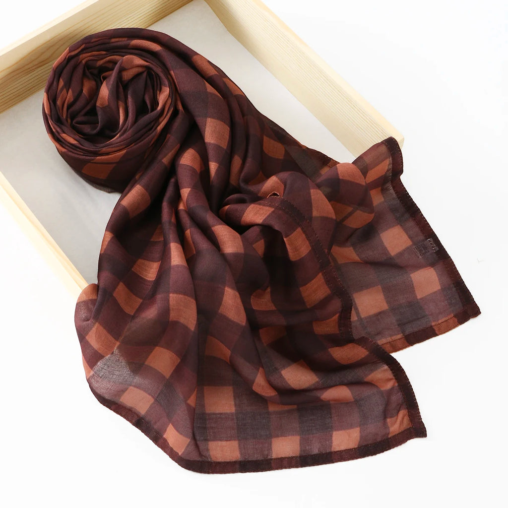 Printed Cotton Hijab New Printed Cotton Hijab Scarf For Women Muslim Shawl Floral Headscarf Head Wrap Ramadan Eid Scarf 180*70cm
