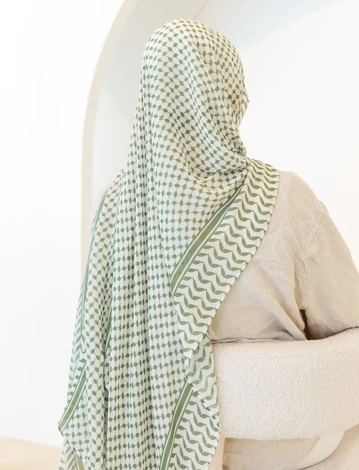 180*70cm Middle East Islam Arab Keffiyeh Muslim Shawl Printing Chiffon Palestine Hijab Head Neck Scarves Musulman Hijabs